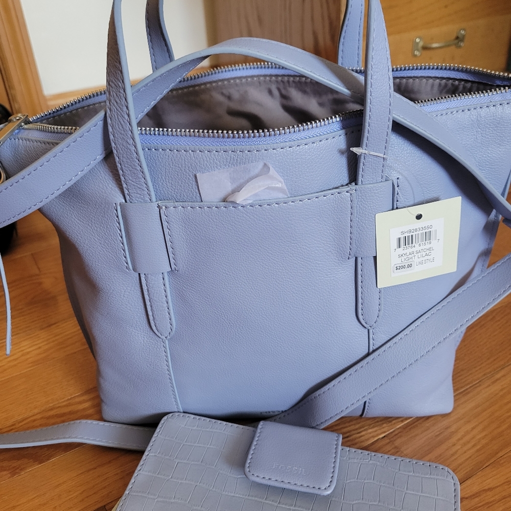 Fossil bag lilac